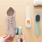 Multi-Purpose Cleaning Brush with Built-In Soap Dispenser