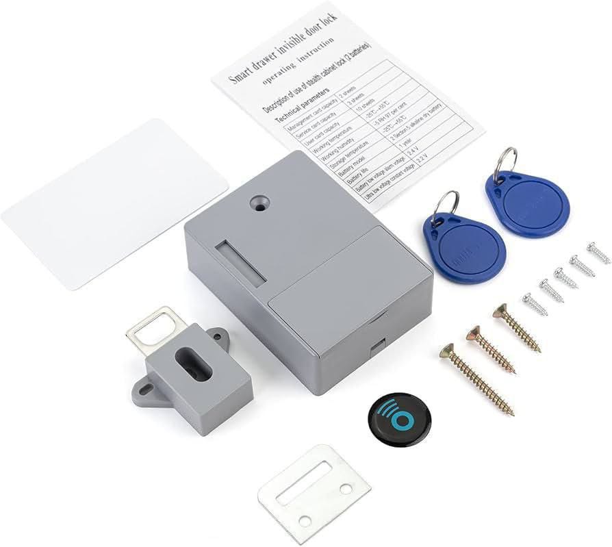 RFID electronic cabinet lock kit
