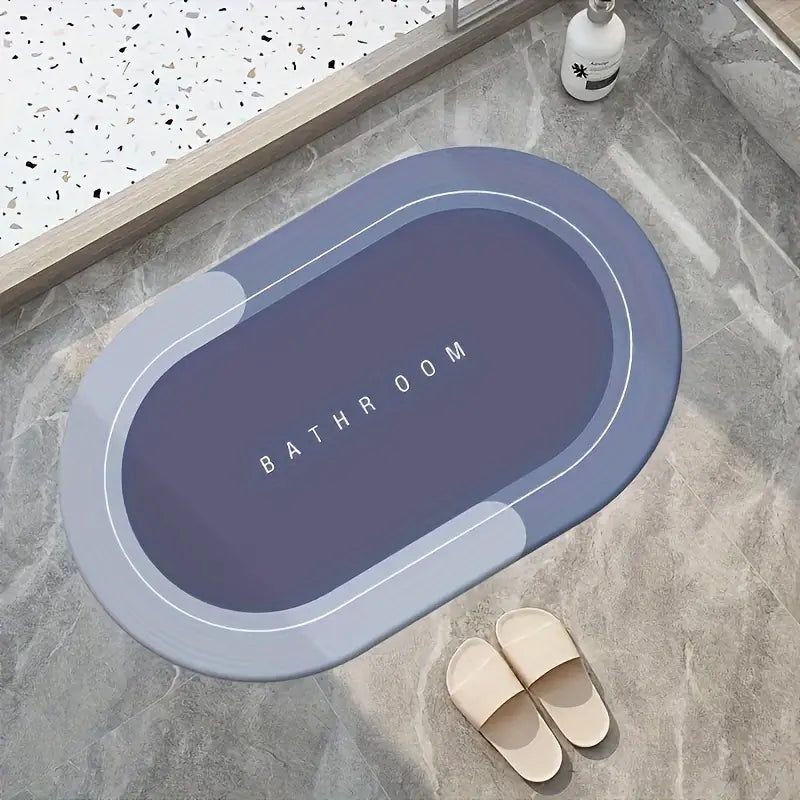 Super absorbent bath mat
