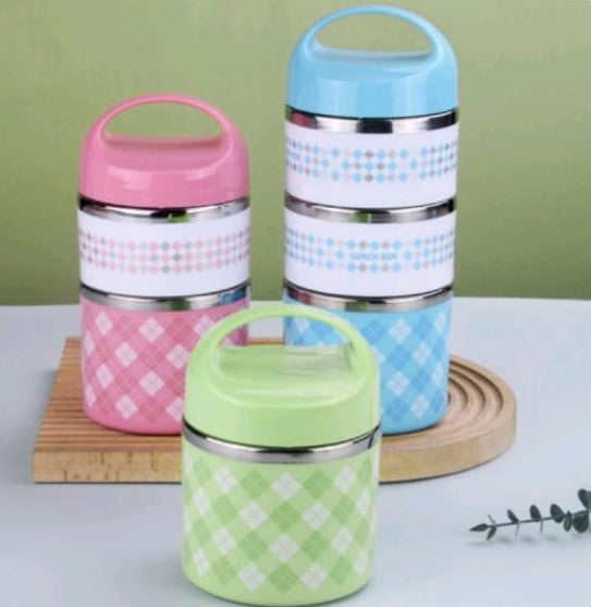 Stainless steel thermal lunch boxes