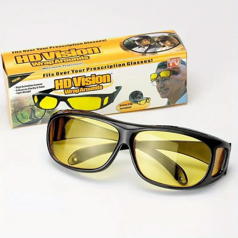 Night Optic Vision Driving Anti Glare Sunglasses