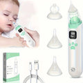Electric baby nasal aspirator.