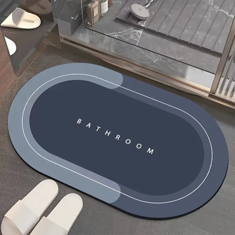 Super absorbent bath mat