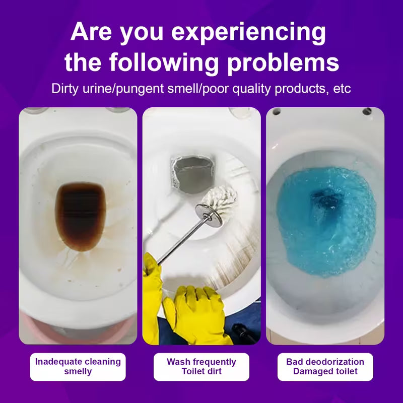 Toilet cleaning gel applicators 12 pcs