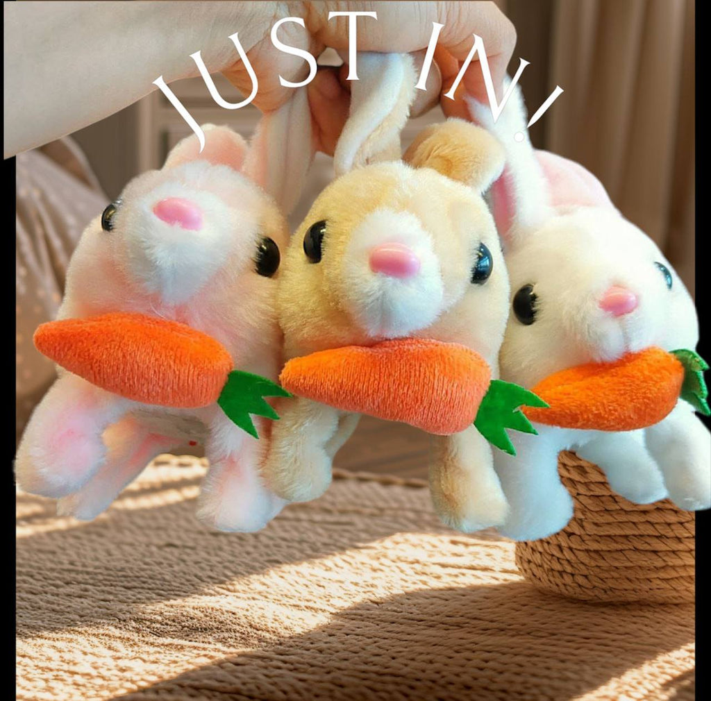 Plush rabbit toys for children