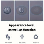 Super absorbent bath mat