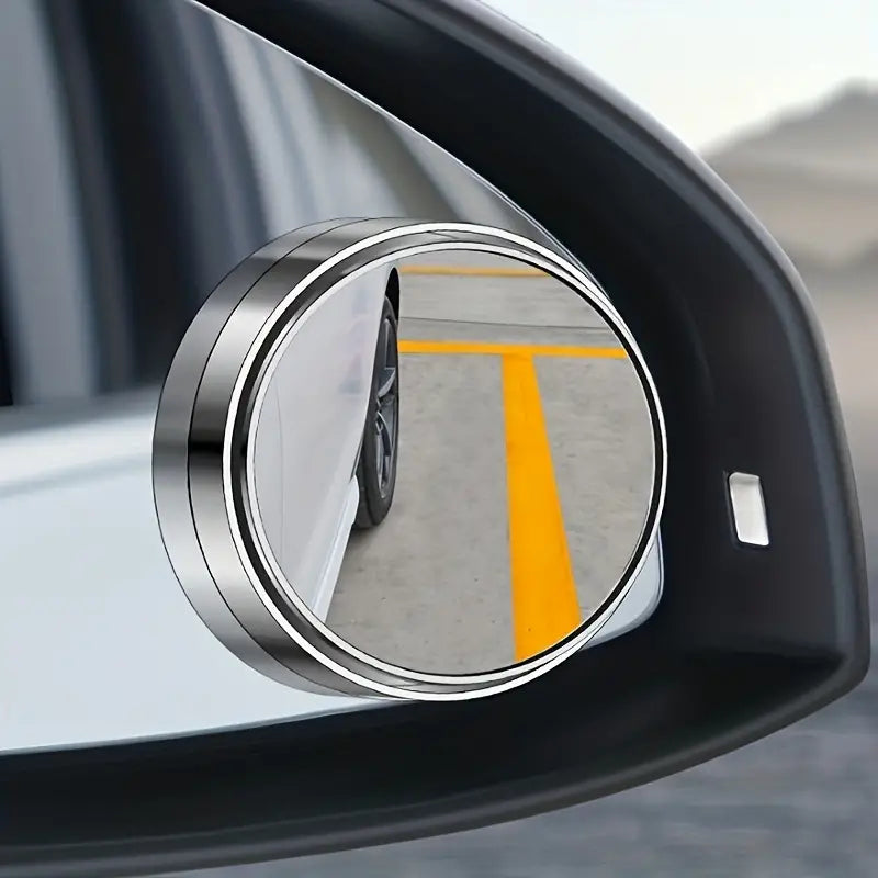 Round convex blind spot mirrors