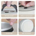 Lunch box set with a thermal bag