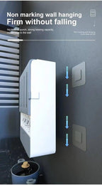 Wall-mounted 4-compartment dispenser