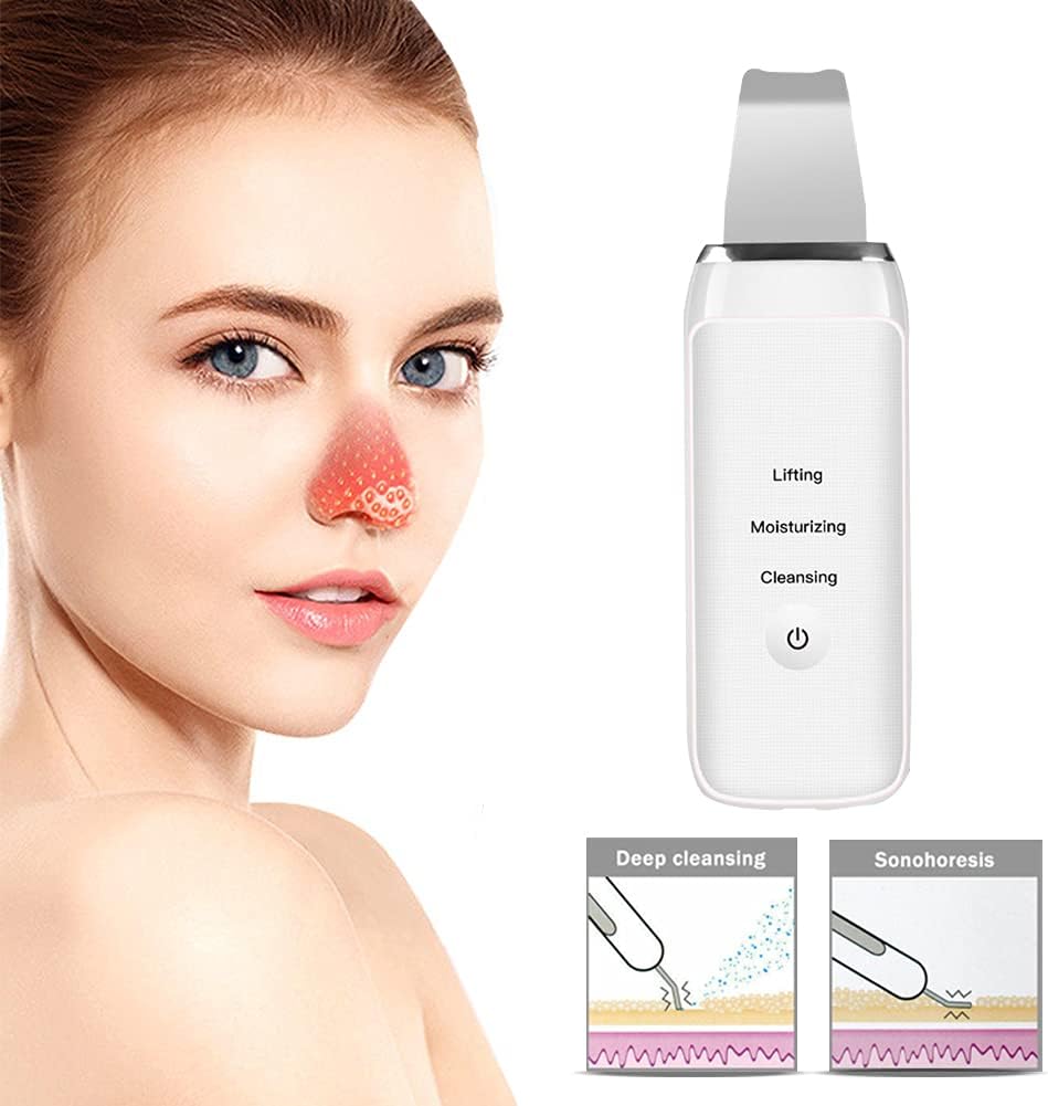 Ultrasonic skin scrubber