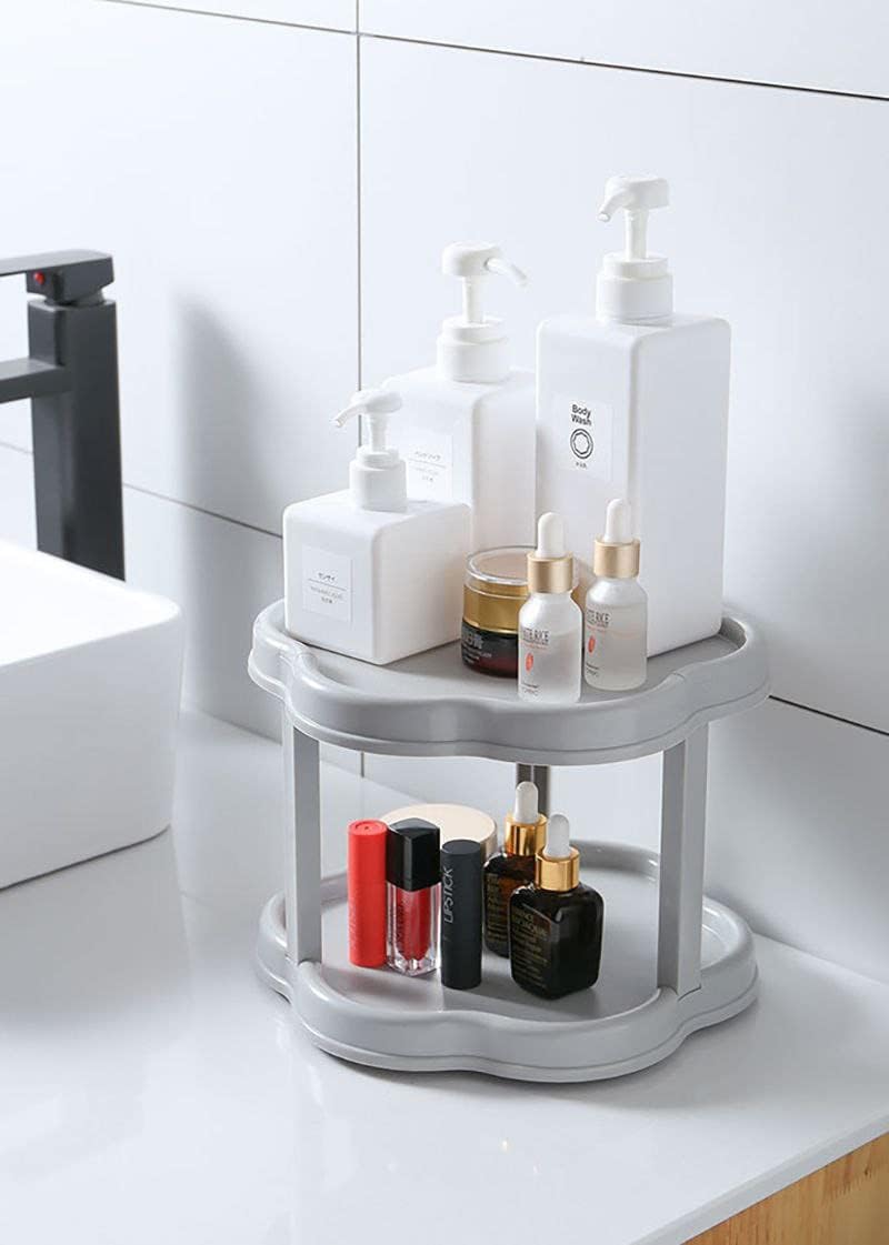 Multi-tier rotating storage turntable