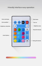 LED Peacock Wall Light projection lamp