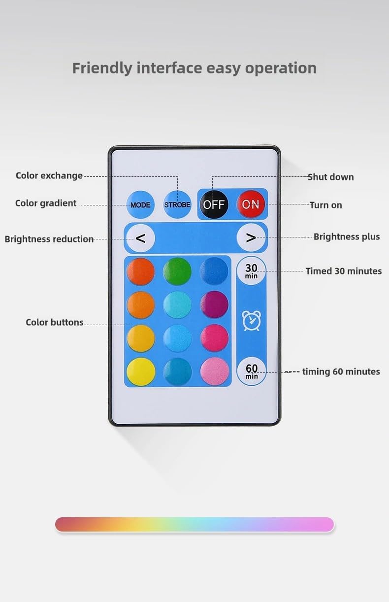 LED Peacock Wall Light projection lamp