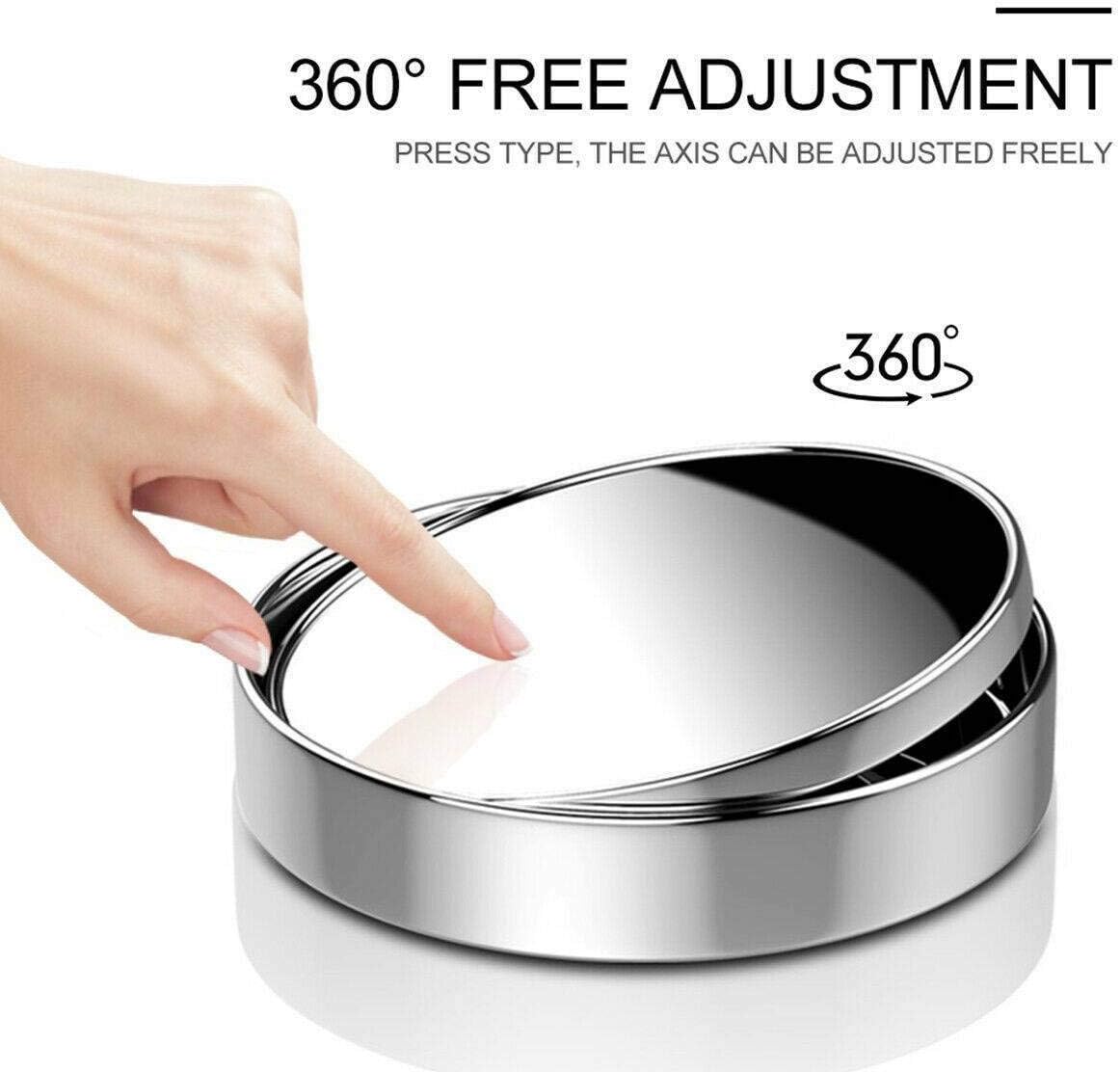 Round convex blind spot mirrors