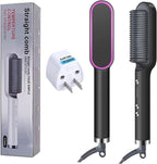 hair straightener brush