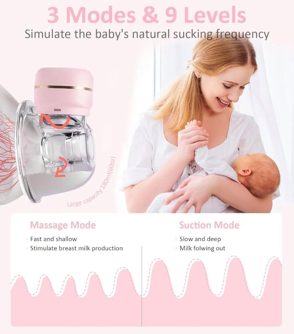 Electric breast pump