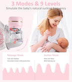 Electric breast pump