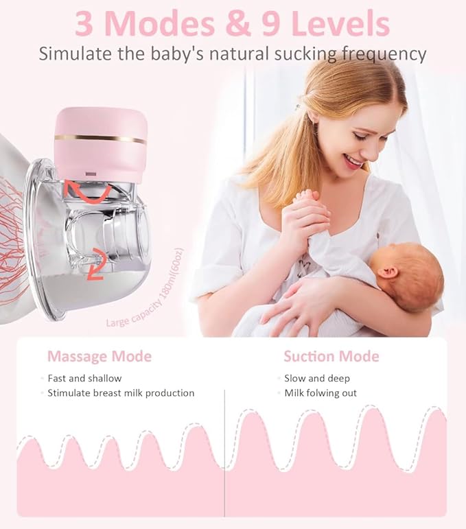 Electric breast pump