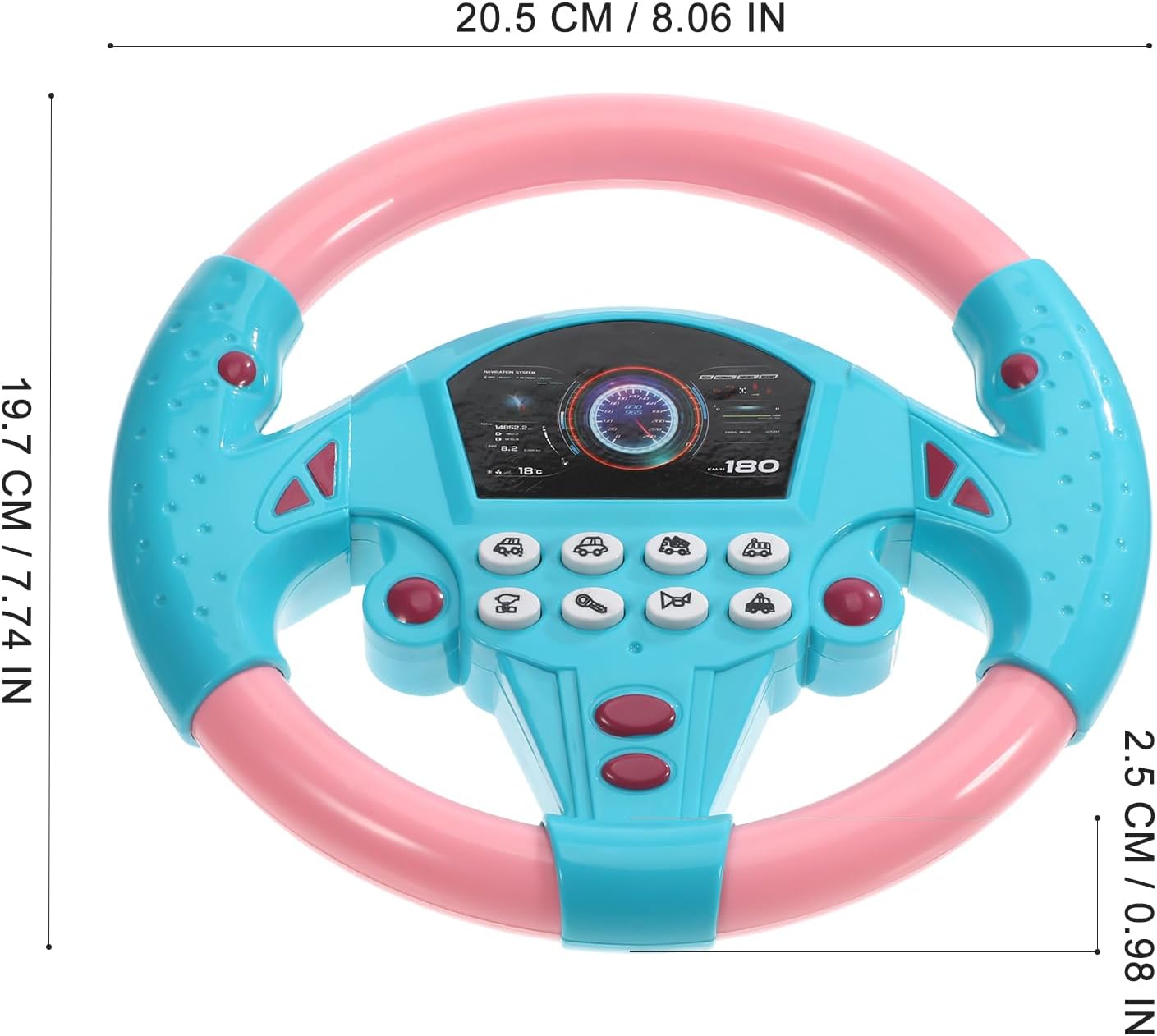 Kids Electronic Toy Steering Wheel