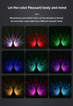 LED Peacock Wall Light projection lamp