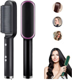 hair straightener brush