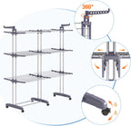 Foldable Clothes Drying Rack