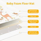 Foldable baby play Mat