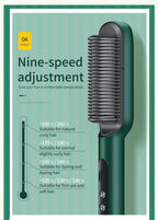 hair straightener brush