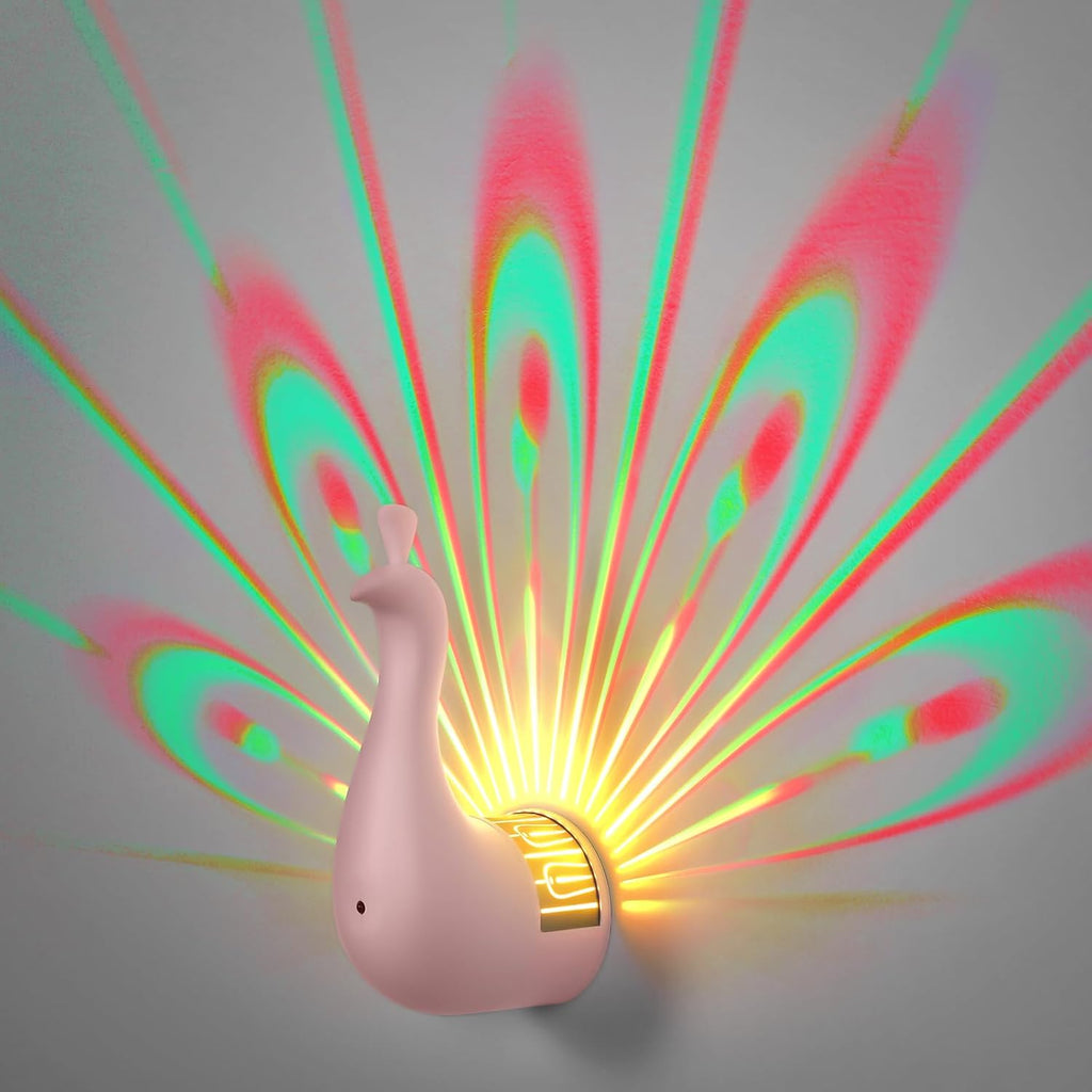 LED Peacock Wall Light projection lamp