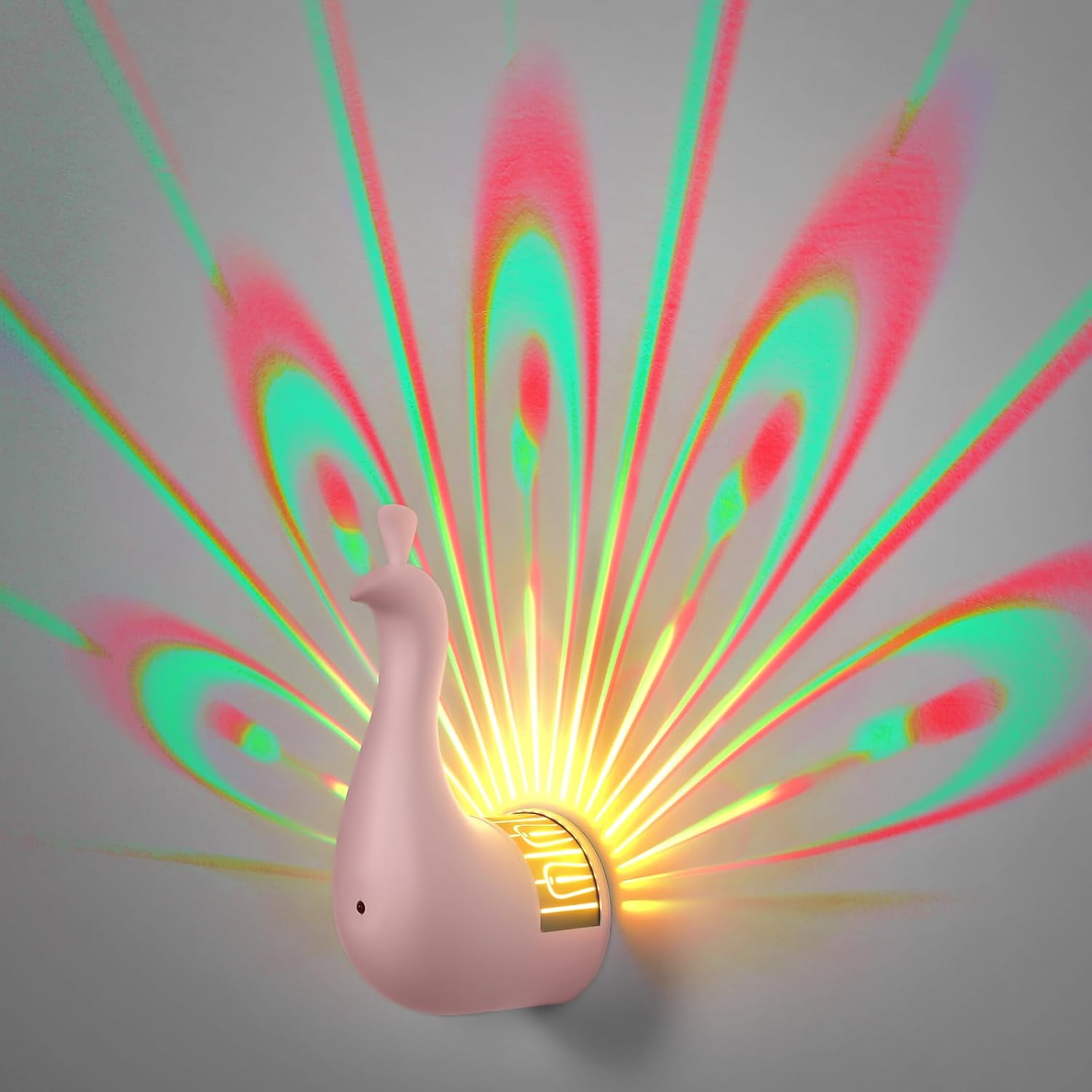 LED Peacock Wall Light projection lamp