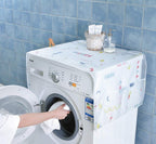 Multipurpose dust cover with side storage pockets