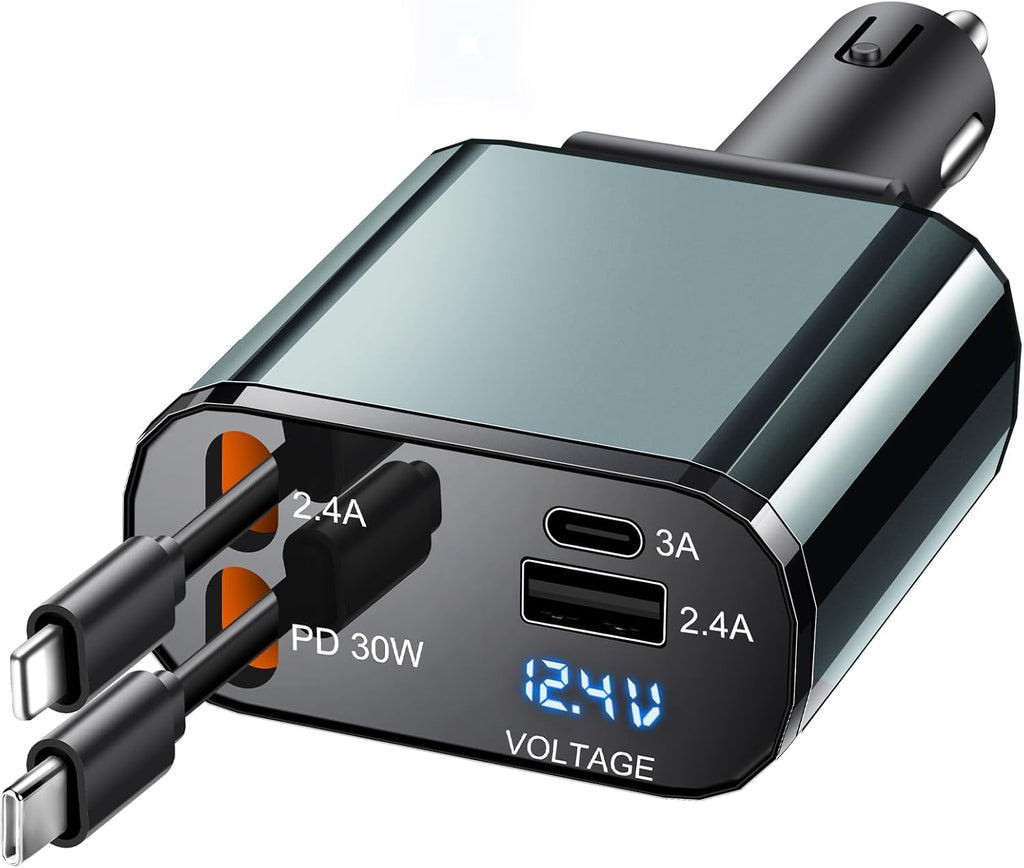 Retractable Car Fast Charger