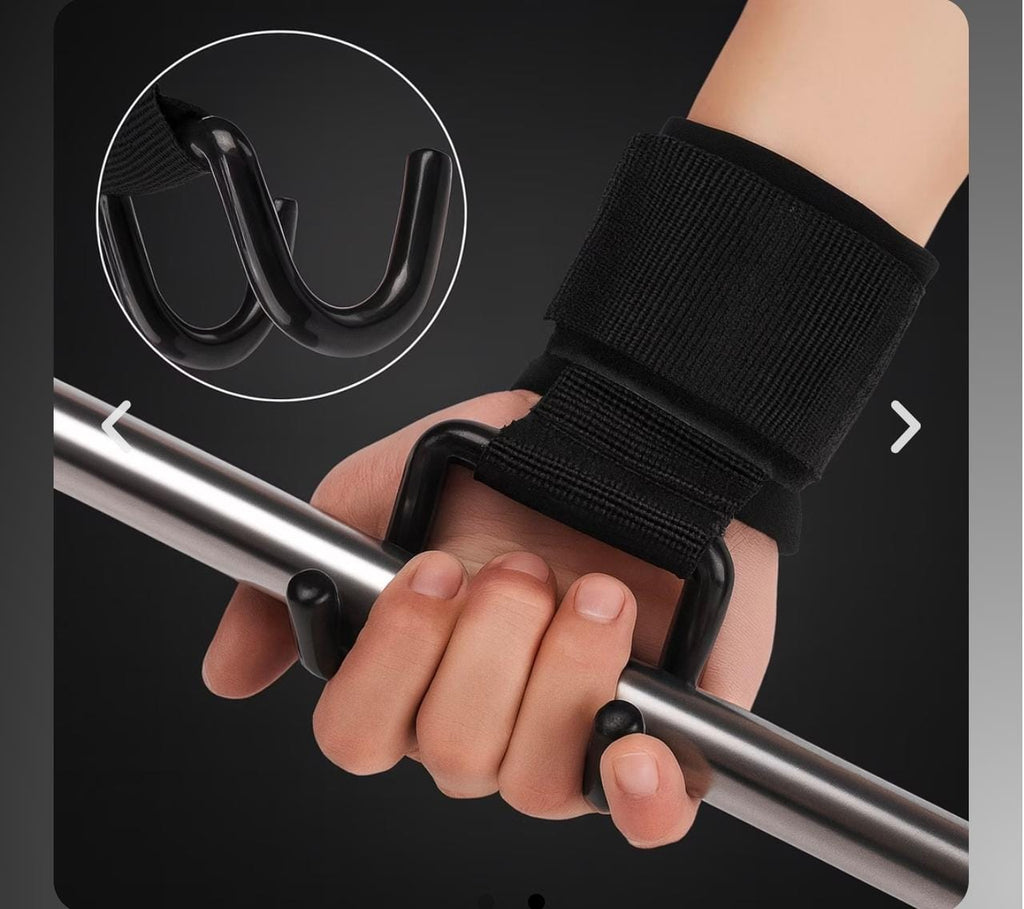 Lifting straps with hooks