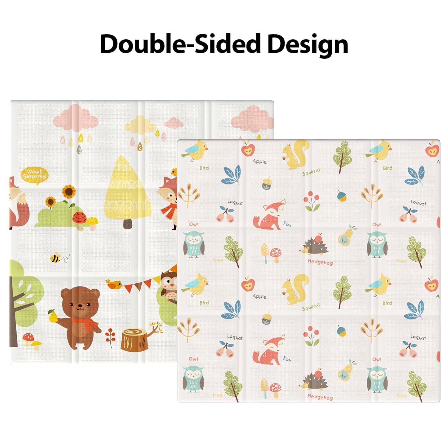 Foldable baby play Mat