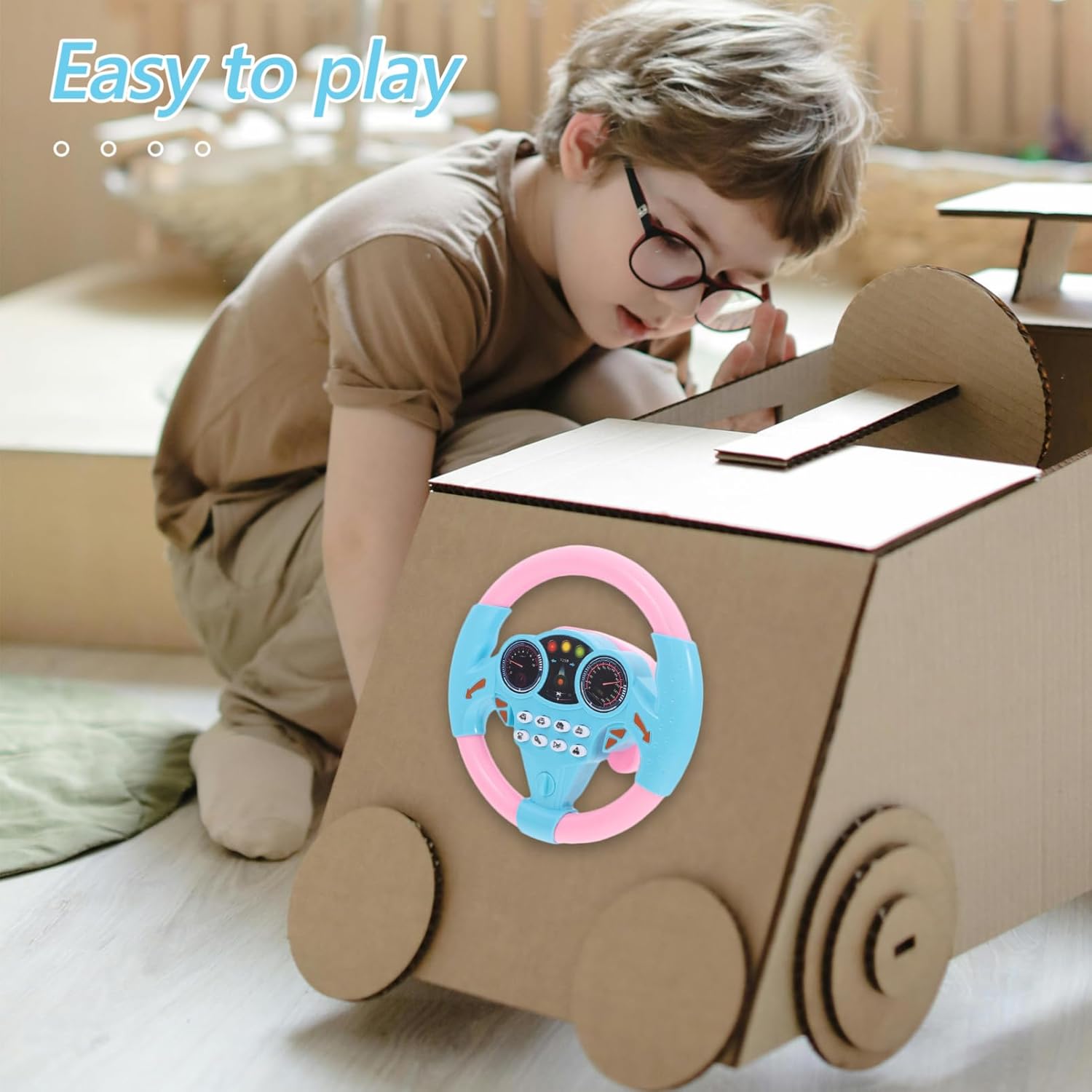 Kids Electronic Toy Steering Wheel