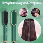hair straightener brush