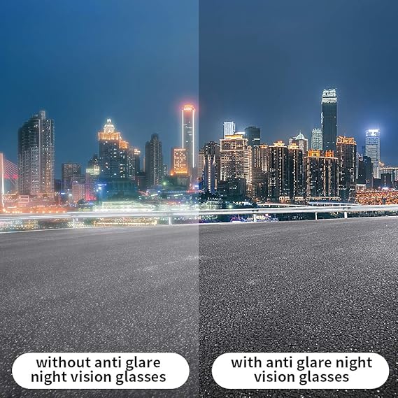 Night Optic Vision Driving Anti Glare Sunglasses