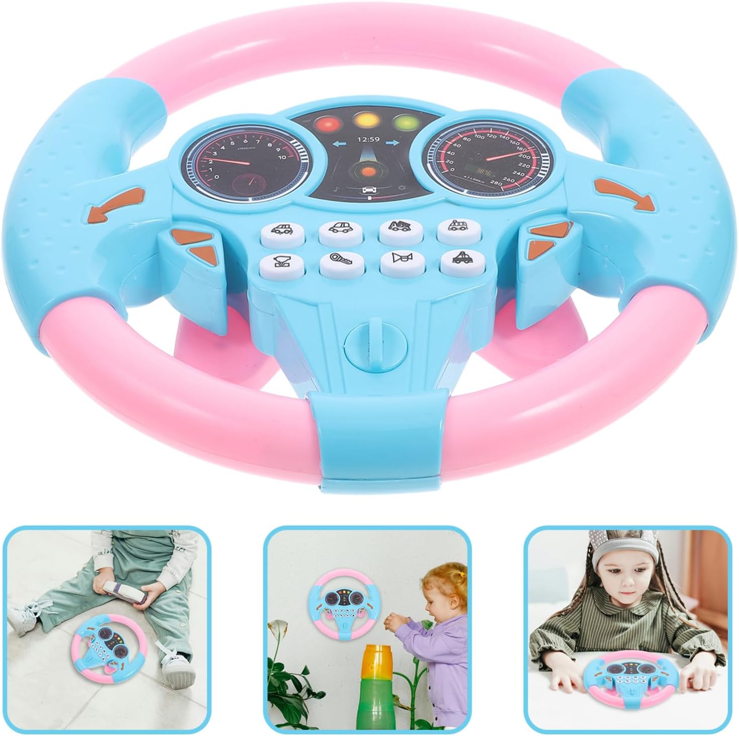 Kids Electronic Toy Steering Wheel