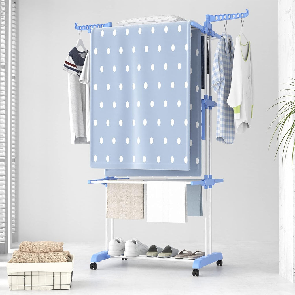Foldable Clothes Drying Rack