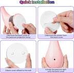 LED Peacock Wall Light projection lamp