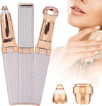 2-in-1 rechargeable electric eyebrow and facial hair remover