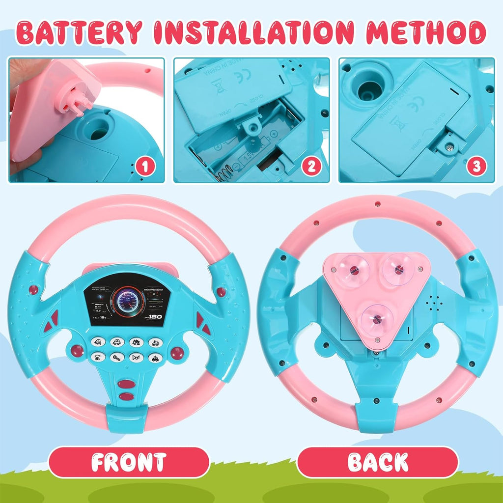 Kids Electronic Toy Steering Wheel