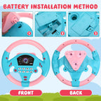 Kids Electronic Toy Steering Wheel
