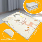 Foldable baby play Mat