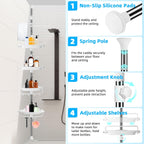 Bathroom storage solution for organizing