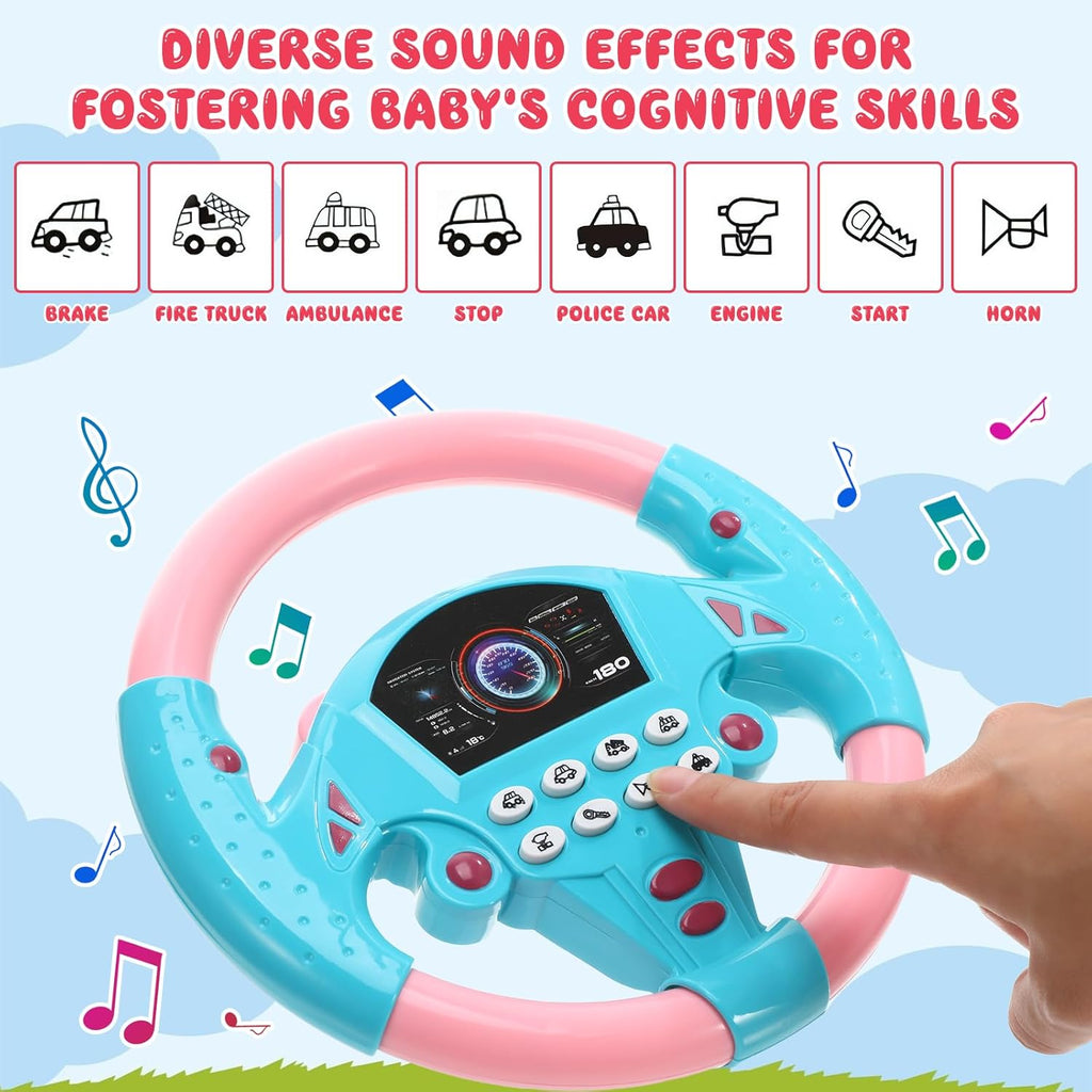Kids Electronic Toy Steering Wheel