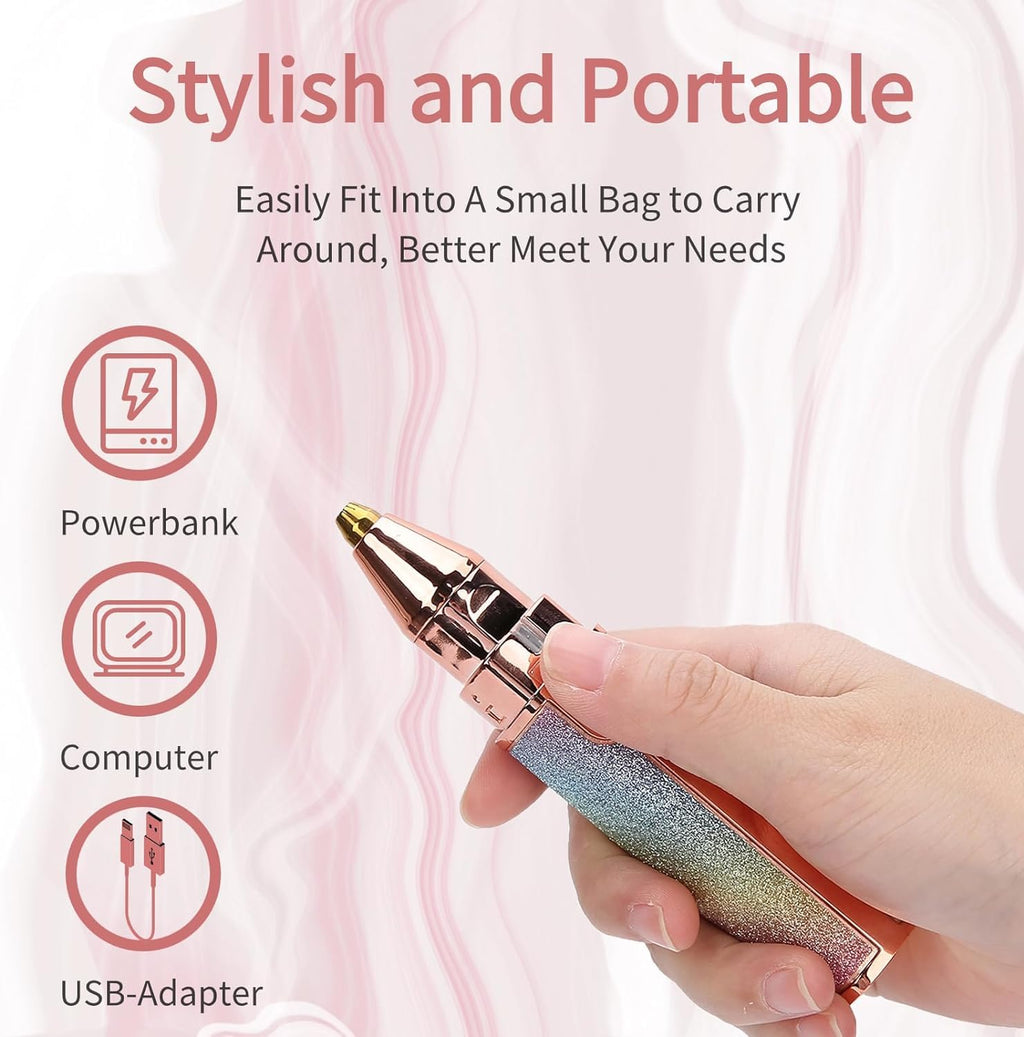 2 in 1 Facial Hair Removal Device for Women