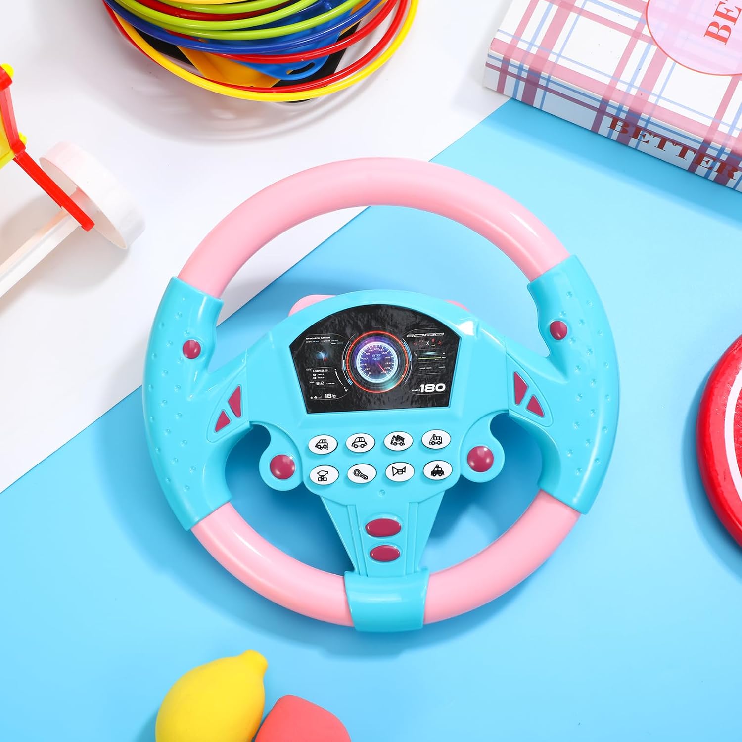 Kids Electronic Toy Steering Wheel