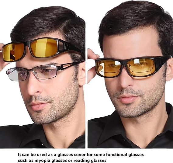 Night Optic Vision Driving Anti Glare Sunglasses