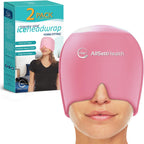 AllSett Health Cold Gel Ice Head Wrap Hat